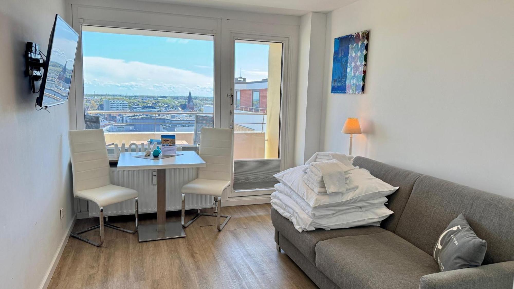 1-194, Traumhafter Blick Ueber Westerland Im Haus Metropol, 8 Etage Exteriör bild