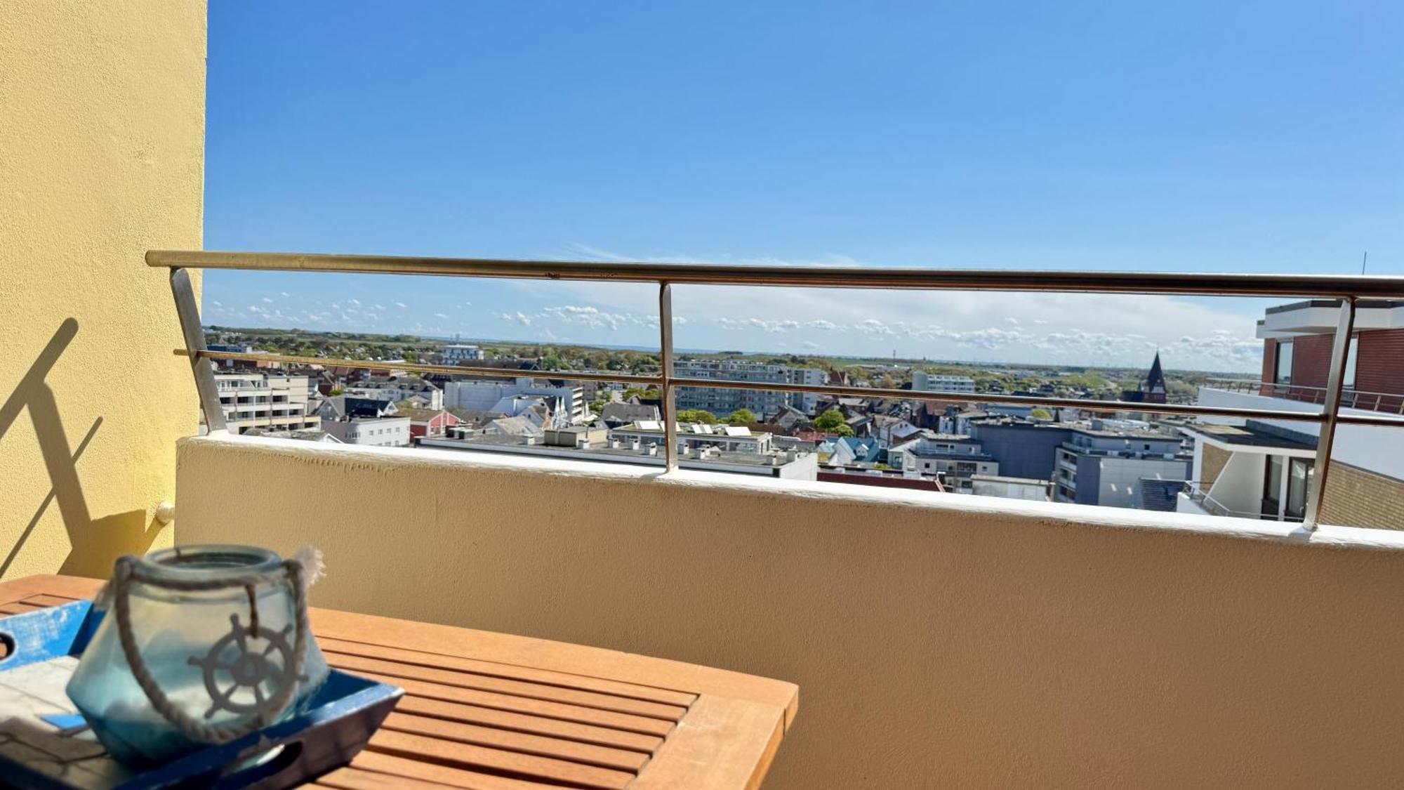 1-194, Traumhafter Blick Ueber Westerland Im Haus Metropol, 8 Etage Exteriör bild